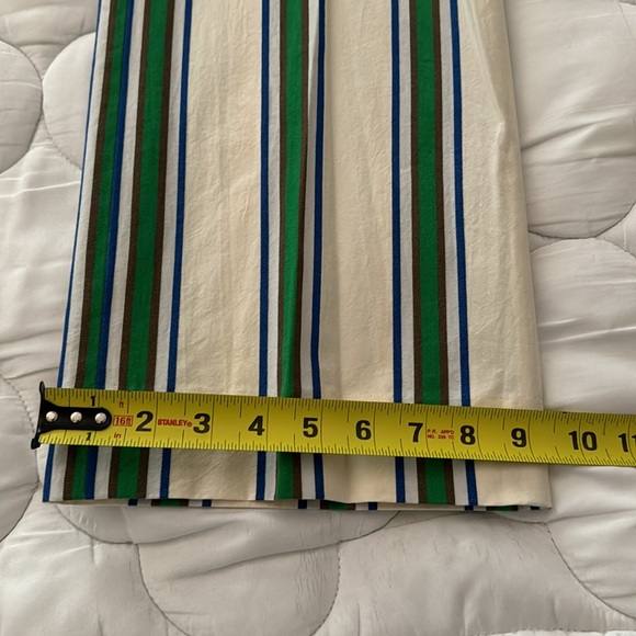 Tory Burch Awning stripe Pants.  Size 2. - Picture 9 of 11